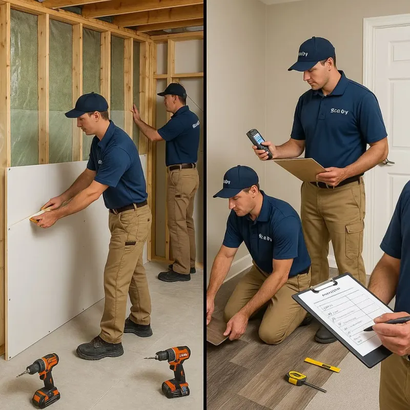 Repairs and Reconstruction process in Youngsville, PA